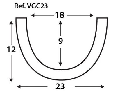 medidas imitação viga de madeira vgc23