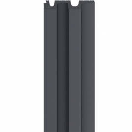 Linerio L-Line Anthrazit-Panel 265x12,2x2,10 (Preis pro Schachtel)