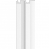 Linerio L-Line Weißes Panel 265x12,2x2,10 (Preis pro Schachtel)