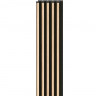 Linerio M-Line Natur Black Panel 265x12.2x1.20 (Prix par boîte)
