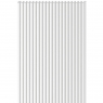 Linerio XS-Line Oval White Panel 265x30.6x0.90 (Price per box)
