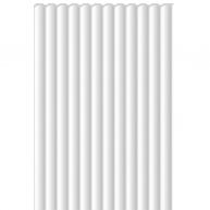 Linerio XS-Line Wave Painel Branco 265x30.4x0.90 (Preço por caixa)