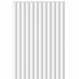Linerio XS-Line Wave White Panel 265x30.4x0.90 (Box 8.05m2)
