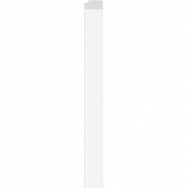 Perfil Derecho Linerio L-Line Blanco 265x3,2x2,10 (Precio por caja)