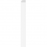 Perfil direito Linerio L-Line Branco 265x3.2x2.10 (Preço por caixa)