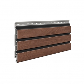 Foto de Solvo Chocolate Oak V-Black Tres Listones 300x18.7 (Caja 1.92m2)