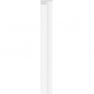 Left Profile Linerio L-Line White 265x6.1x2.10 (Price per box)