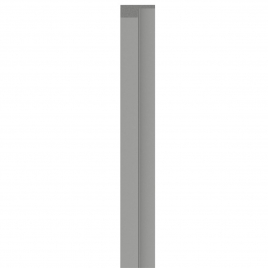Linkes Profil Linerio L-Line Grau 265x6,1x2,10 (Preis pro Schachtel)