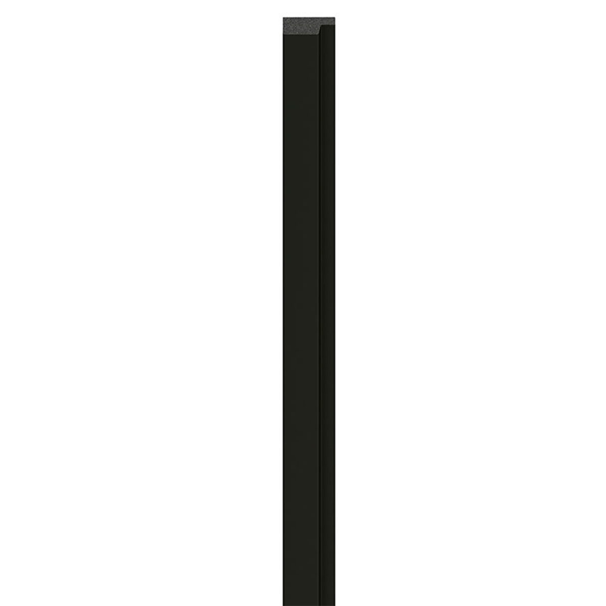 Perfil esquerdo Linerio M-Line Preto 265x4.2x1.20 (Preço por caixa)