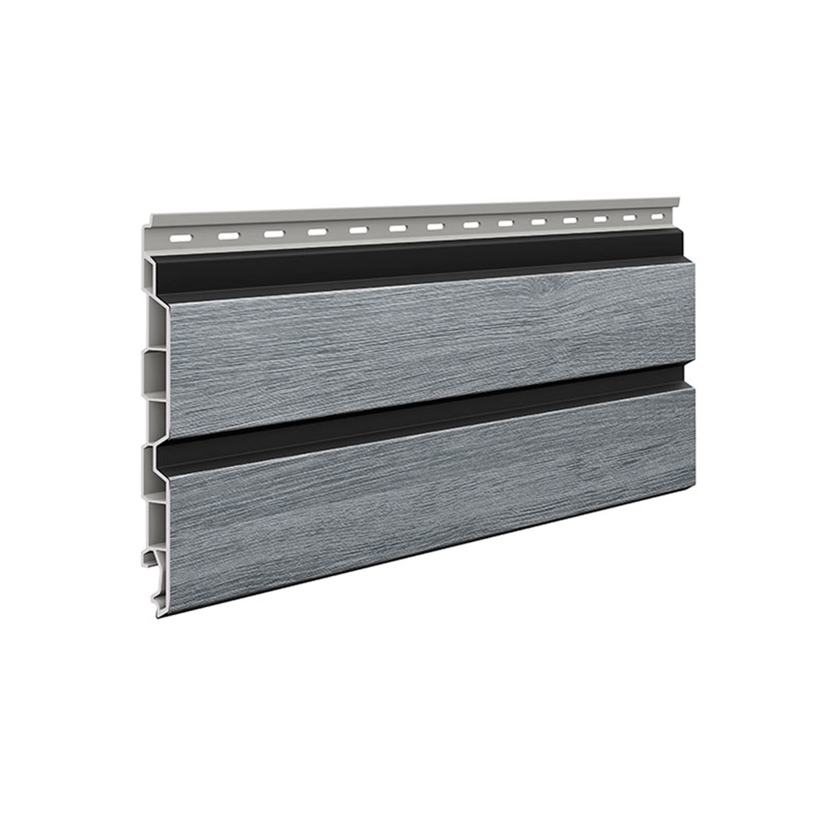 Solvo Grey Oak V-Black Duas Ripas 600x18.7 (Caixa 1.92m2)