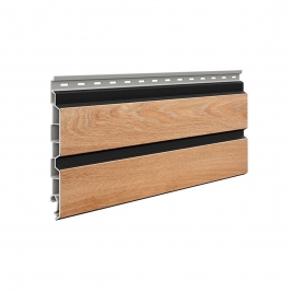 Solvo Natural Oak V-Black Two Slats 600x18.7 (Box 1.92m2)