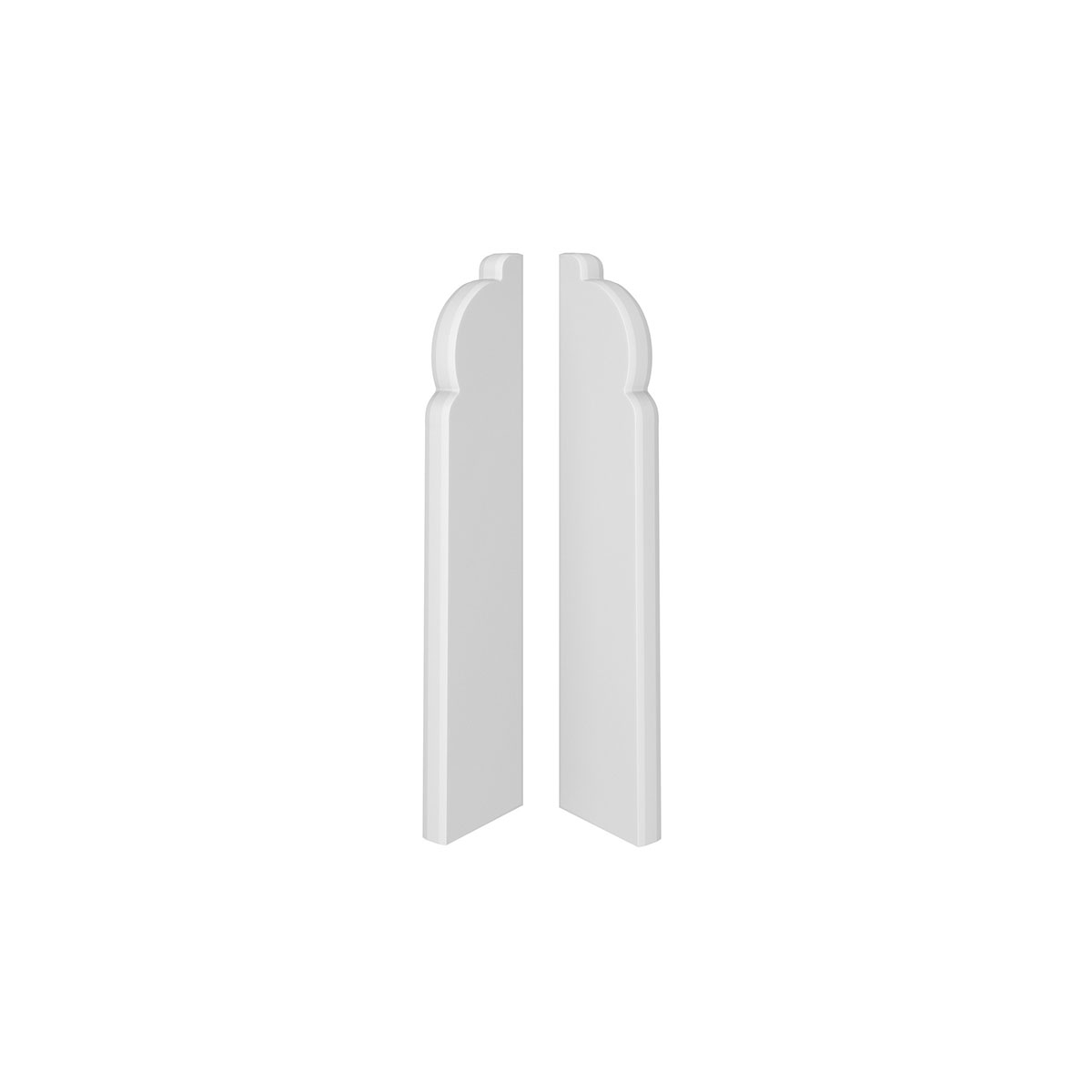 Acabamento Espuma Branco ESP 301 Esquerda e Direita