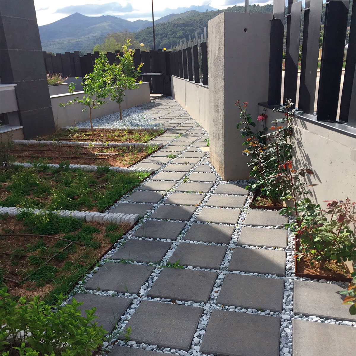 Ambiente con Goya Grafito Antideslizante 60x40