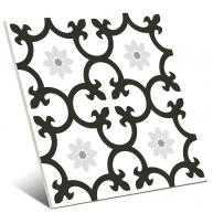 Dalia Black 25x25 (Caja 1,00m2)