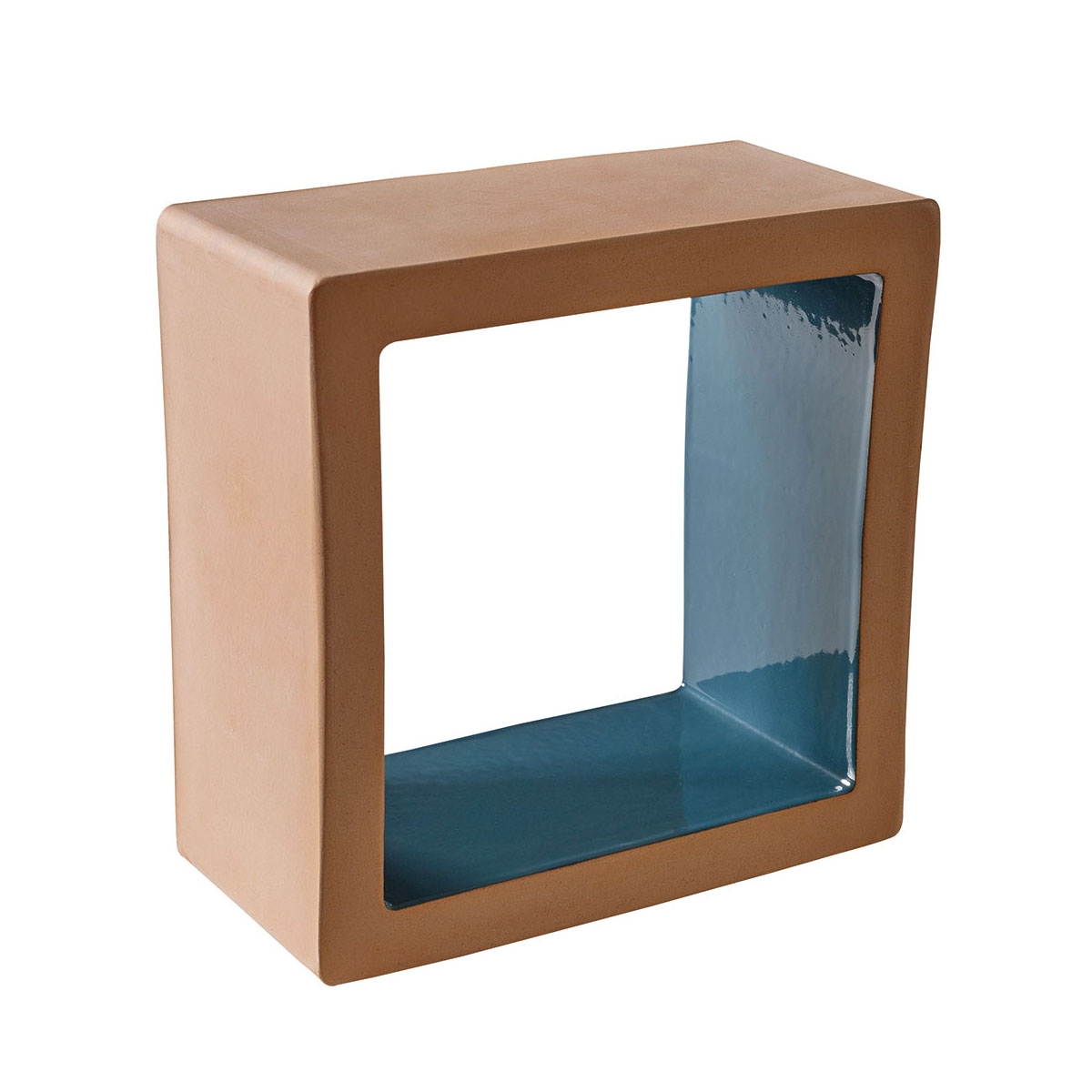 Lumina Cube 0 Blue Natural/Gloss 20,7x20,7x10 (Box mit 4 Einheiten)