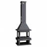 Chimenea de leña C-104  Regalo directo - Calefacción FM Calefacción