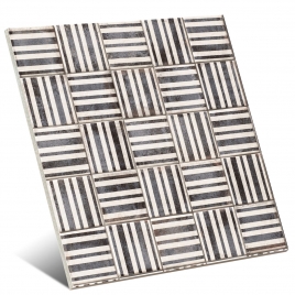 Tempo Lines Caviar Gloss 11x11 (Boîte 0,5 m2)