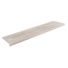 Peldaño Angular Natura White 120x32,3 (Precio por Pieza)