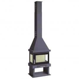 Front wood fireplace C-303 TK + Direct gift
