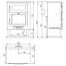 CH-3 wood stove measurements
