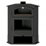 Corner wood stove with oven CH-4 R