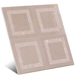 Cottage déco grège 33.15×33.15cm (Boîte 1.32m2)