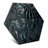 Gaudi Lux Preto 22x25 (Caixa 1.04m2)