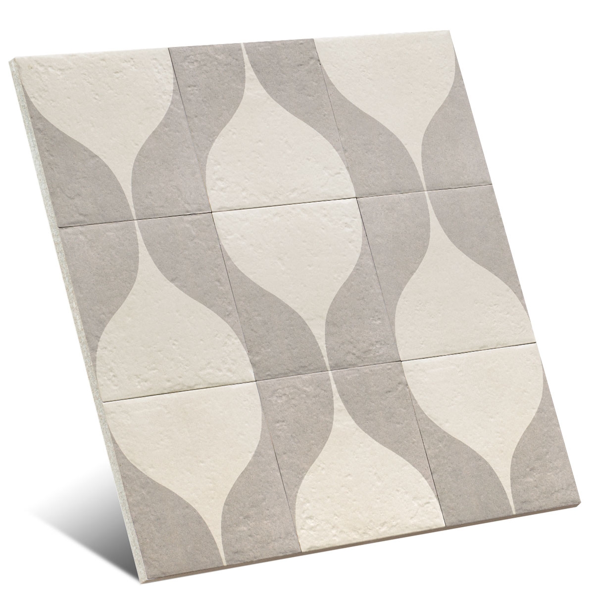 Gris Neutre Décor Gris Deux 20x20 cm