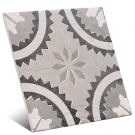 Graues neutrales Dekor 20x20 cm (Box 1 m²)