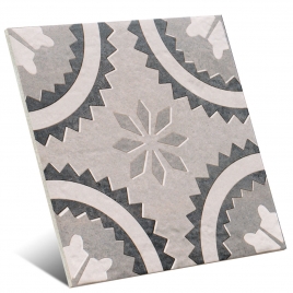 Graues neutrales Dekor 20x20 cm (Box 1 m²)