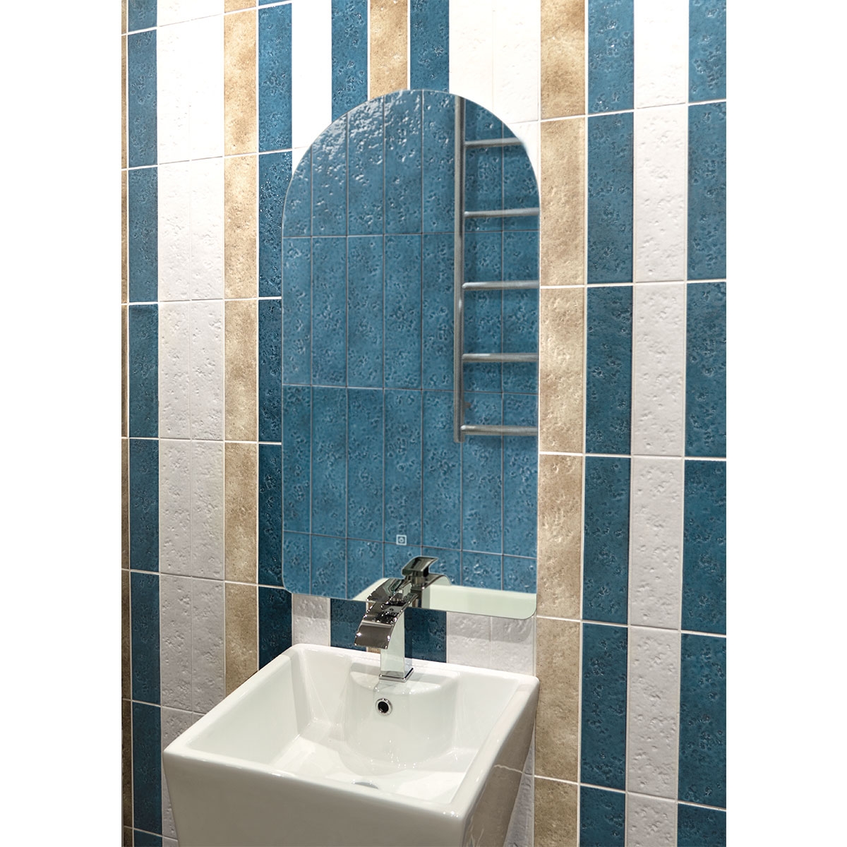 Baño con revestimiento Amalfi Mare 7,5x30 (Caja 0,50m2)