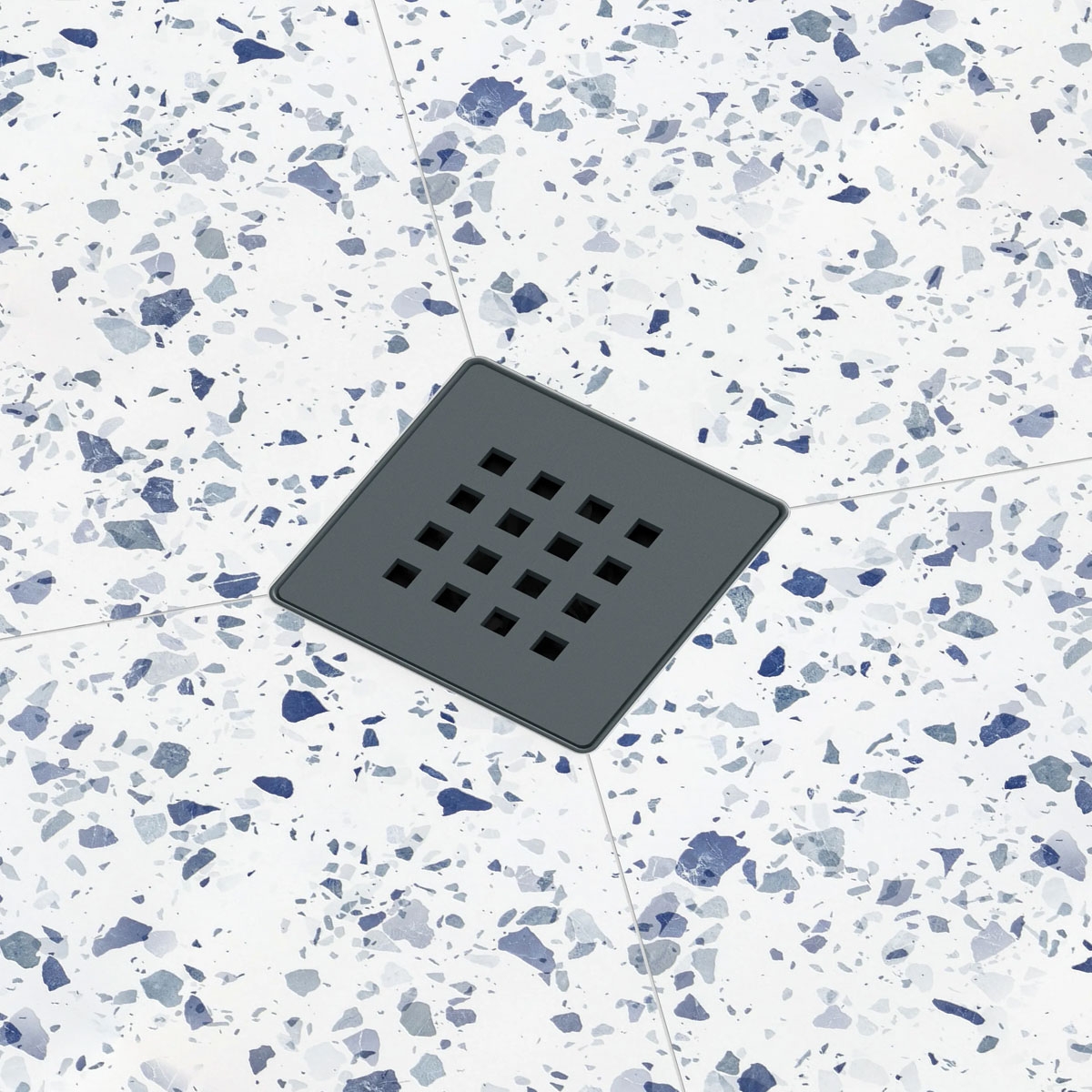 Komplettes Evo Grey Duschkit