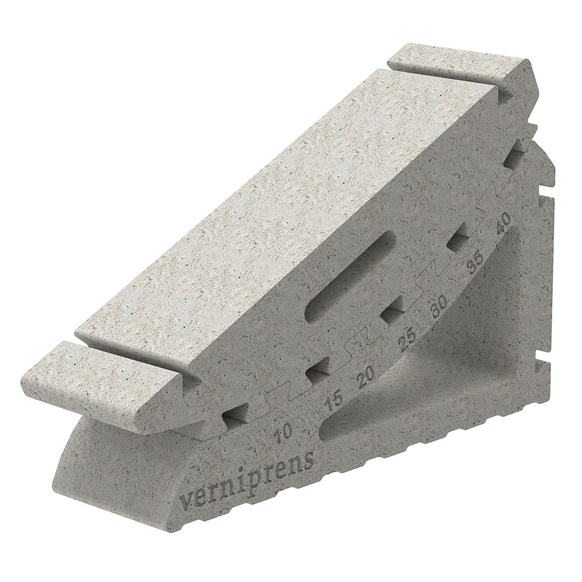 Support en ciment réglable Vernisol 69x50x20 (Prix unitaire)