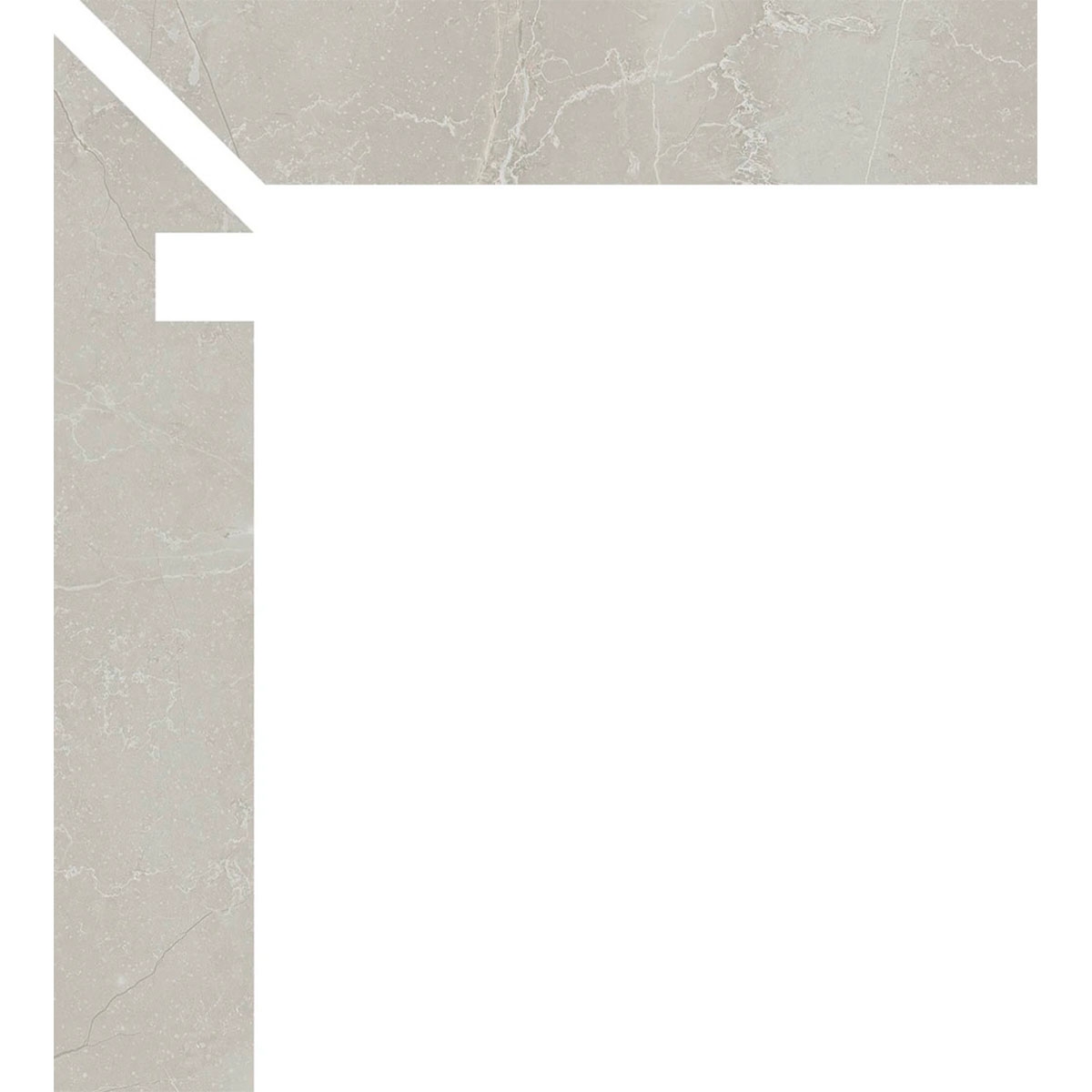 Zanquin Gauche Venise 1804 Perle 7.5x50 (Boîte 8 pièces)