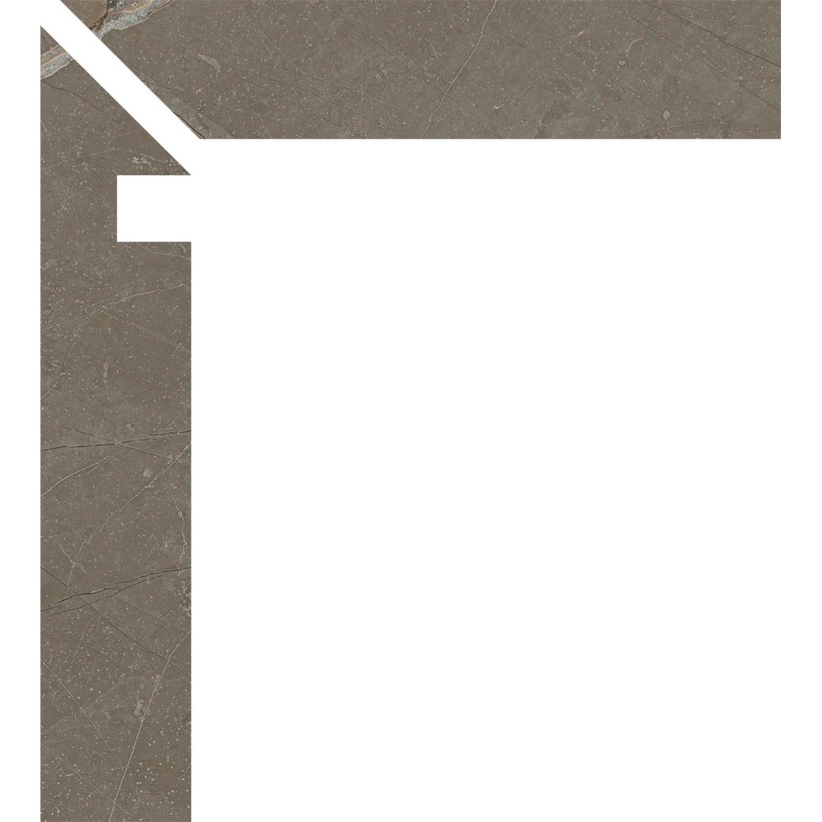 Left Zanquin Venice 1804 Gray 7,5x50 (Box 8 Stück)