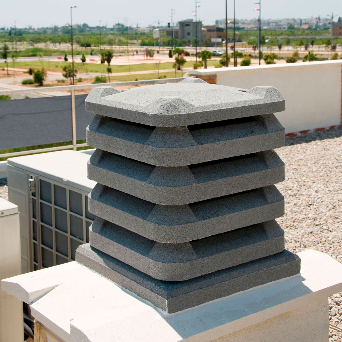 Exterior con Aro Samanta Gris 47x47x11-30x30 (Precio por unidad)