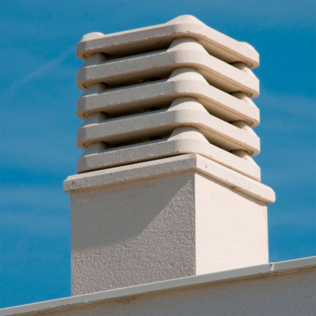 Exterior con Tapa Samanta Blanco 47x47x7 (Precio por unidad)