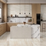 Cuisine avec revêtement Chroma Ivory 60x120