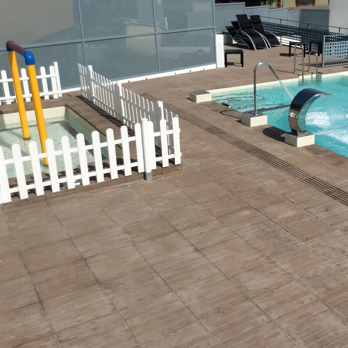 Exterior con Azores Pack Oregón Antideslizante 50x50 - 4