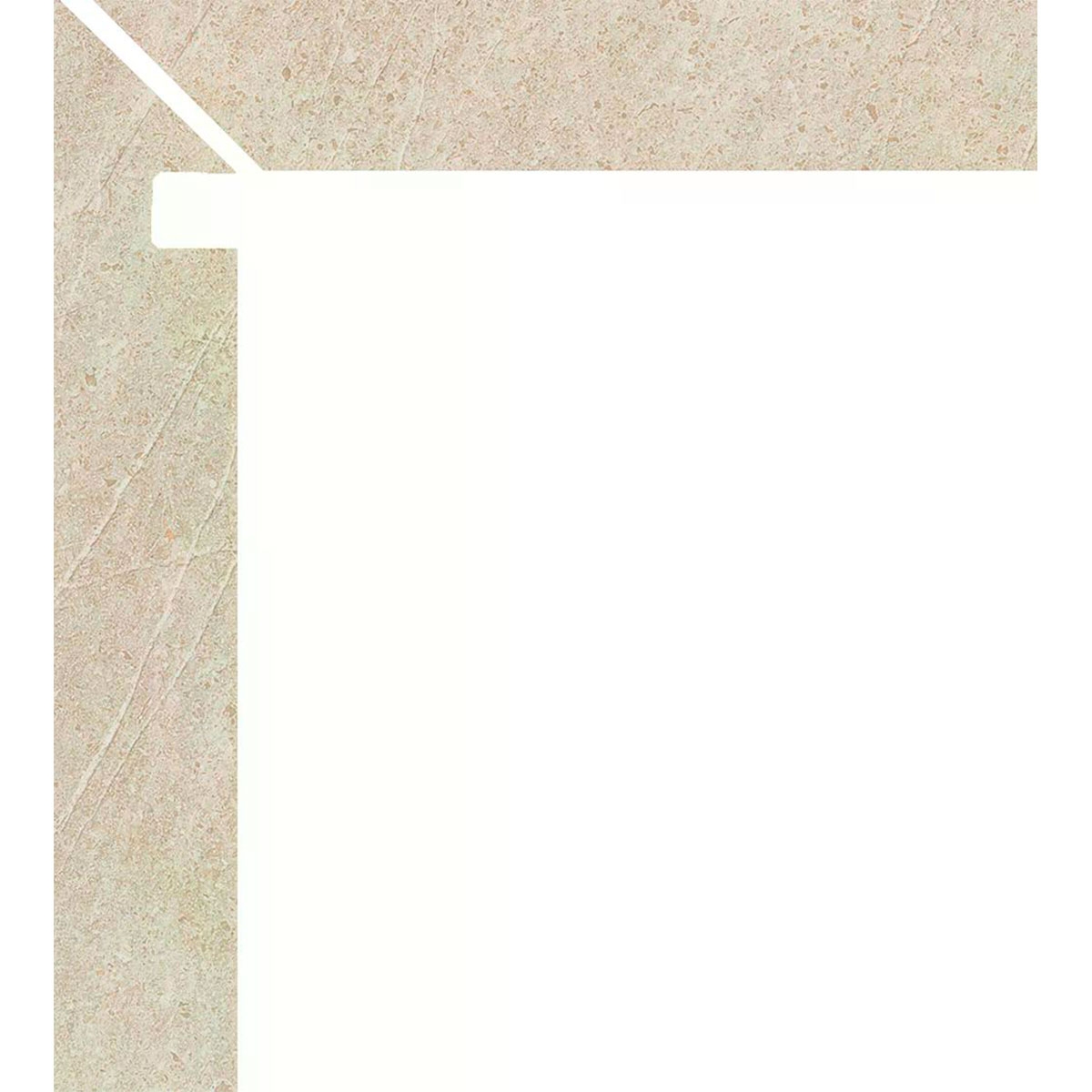 Esquerda Zanquin Trevi 5051 Creme 7.8x50 (Caixa 8 peças)