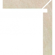 Zanquin Derecho Trevi 5051 Cream 7.8x50 (Caja 8 piezas)