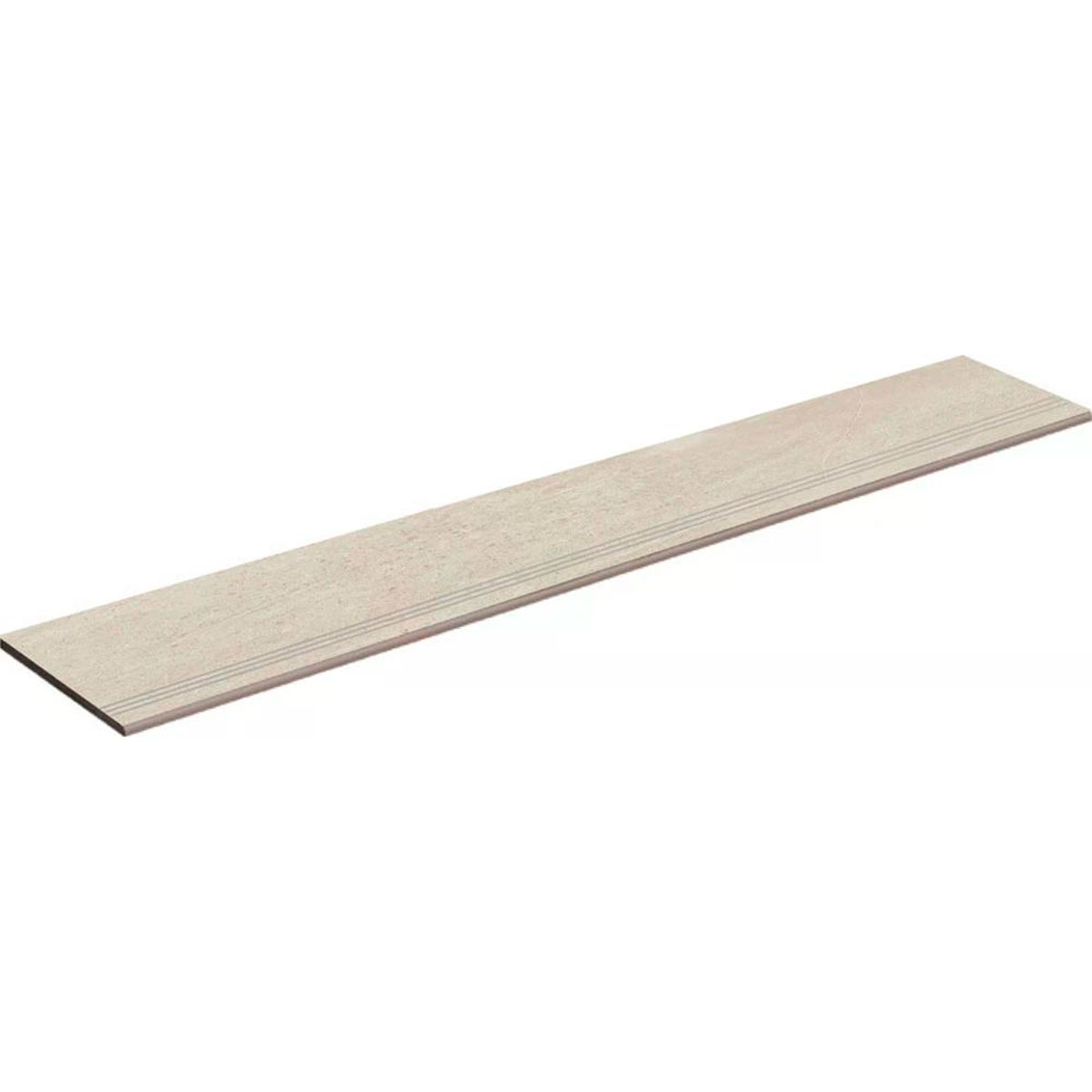 Peldaño Romado Huella Trevi 1817 Cream 33x100 (Caja 3 piezas)