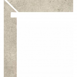 Zanquin Izquierdo Toscana 5047 Ceniza 7.8x50 (Caja 8 piezas)