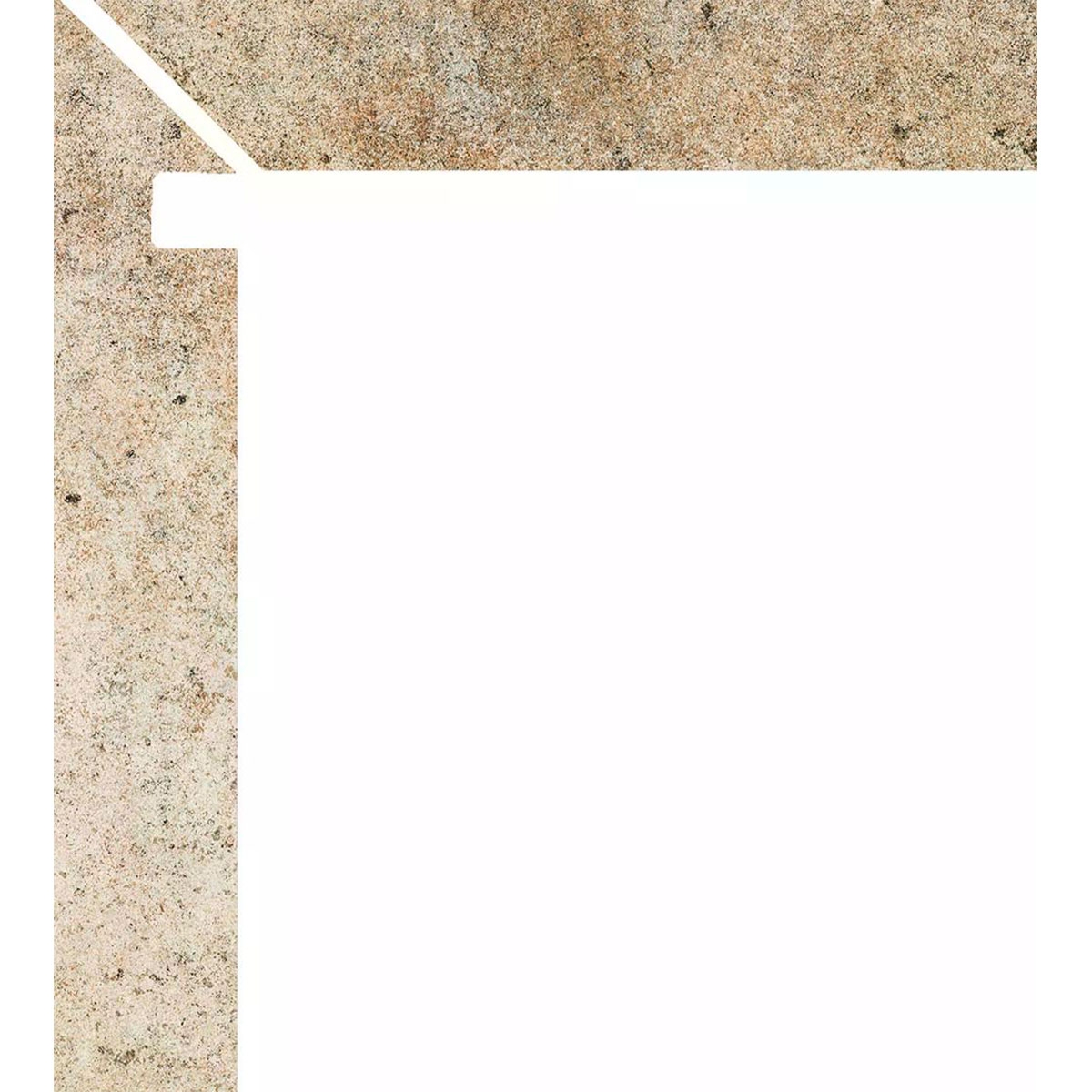 Zanquin Izquierdo Toscana 5047 Natural 7.8x50 (Caja 8 piezas)