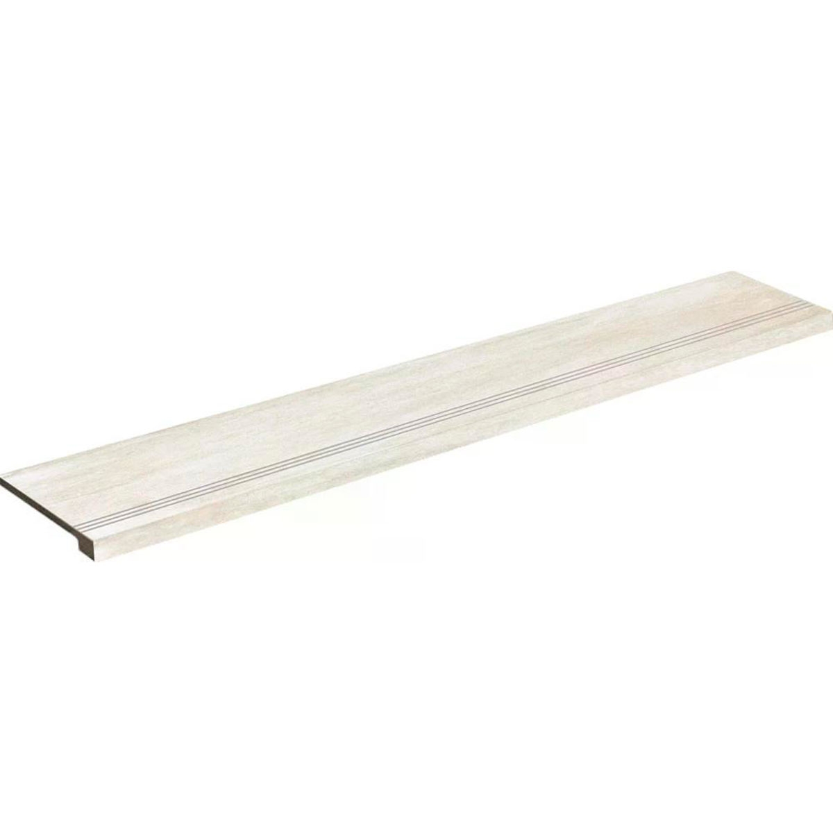 Peldaño Vuelta Huella Toscana 1907 Nacar Antideslizante 33x100 (Caja 2 piezas)