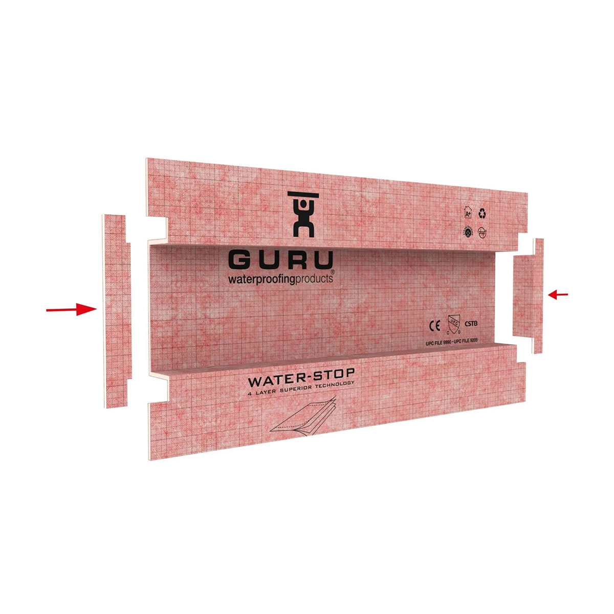 W-S Niche Cuttable Niche (Unit Price)