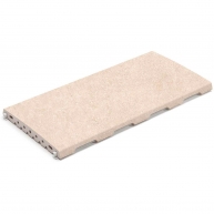 Rutschfestes Abflussrost RJ25 INV Savoy Desert 24,5x50x2,2 (Preis pro Box)