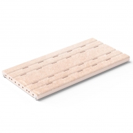 Savoy Desert RJ25 rutschfestes Abflussrost 24,5x50x2,2 (Preis pro Box)