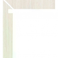 Left Zanquin Tivoli 5055 White 7.8x50 (Box 8 pieces)