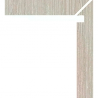 Zanquin Derecho Tívoli 1928 Grey 7.5x50 (Caja 8 piezas)